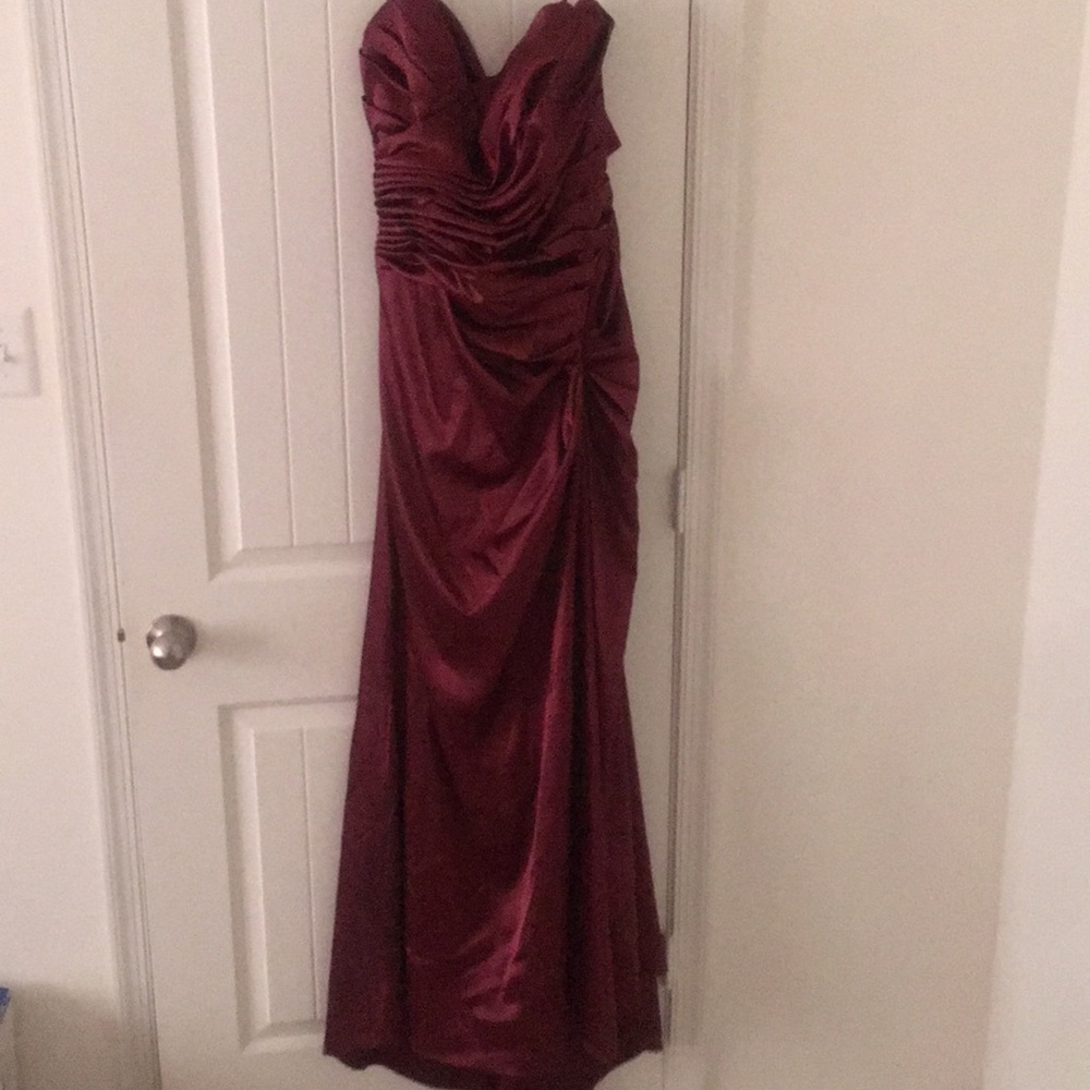 This is a formal dress